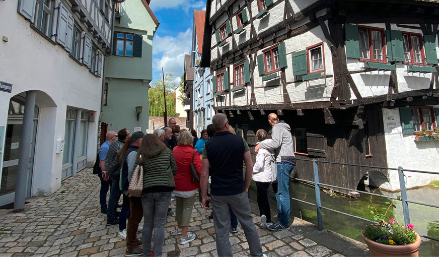 Beim Stadtrundgang am Samstag zeigte sich Ulm von seiner schönsten Seite. Obwohl das Rahmenprogramm nur von Donnerstag Nachmittag bis Samstag ging, waren es viele schöne Gespräche und tolle Eindrücke, die jeder nach Hause mitnahm.