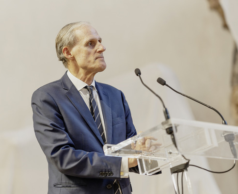 Christian Masset, der französische Botschafter in Italien. - © Foto: Ilaria Zago für Palazzetti:
 Christian Masset, der französische Botschafter in Italien.