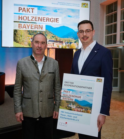 Veranstaltung Pakt Holzenergie Bayern am 14.05.2024 in Berlin in der Bayerischen Vertretung - © Henning Schacht
